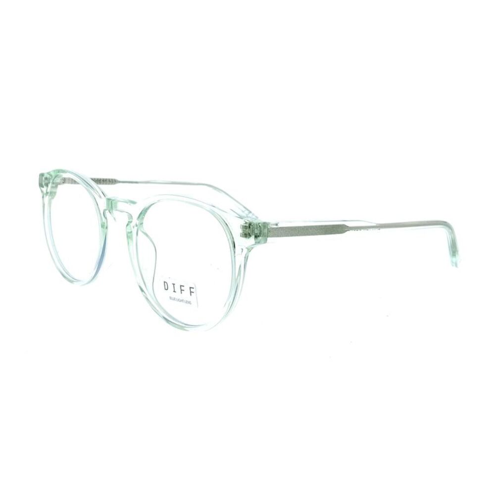 Diff VDFSWYR48LAGB Lagoon Crystal Cat Eye Womens Optical Frames